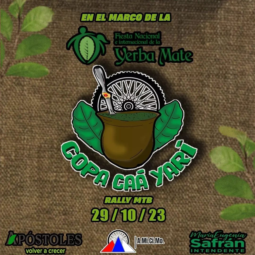 Flyer Copa Caá Yarí Rally XC