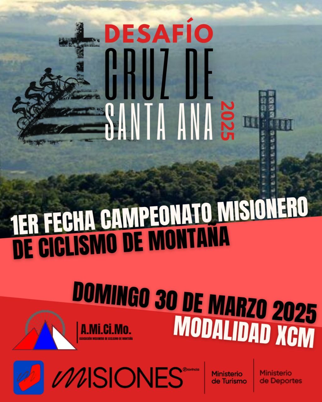 Flyer Desafío Cruz de Santa Ana 2025