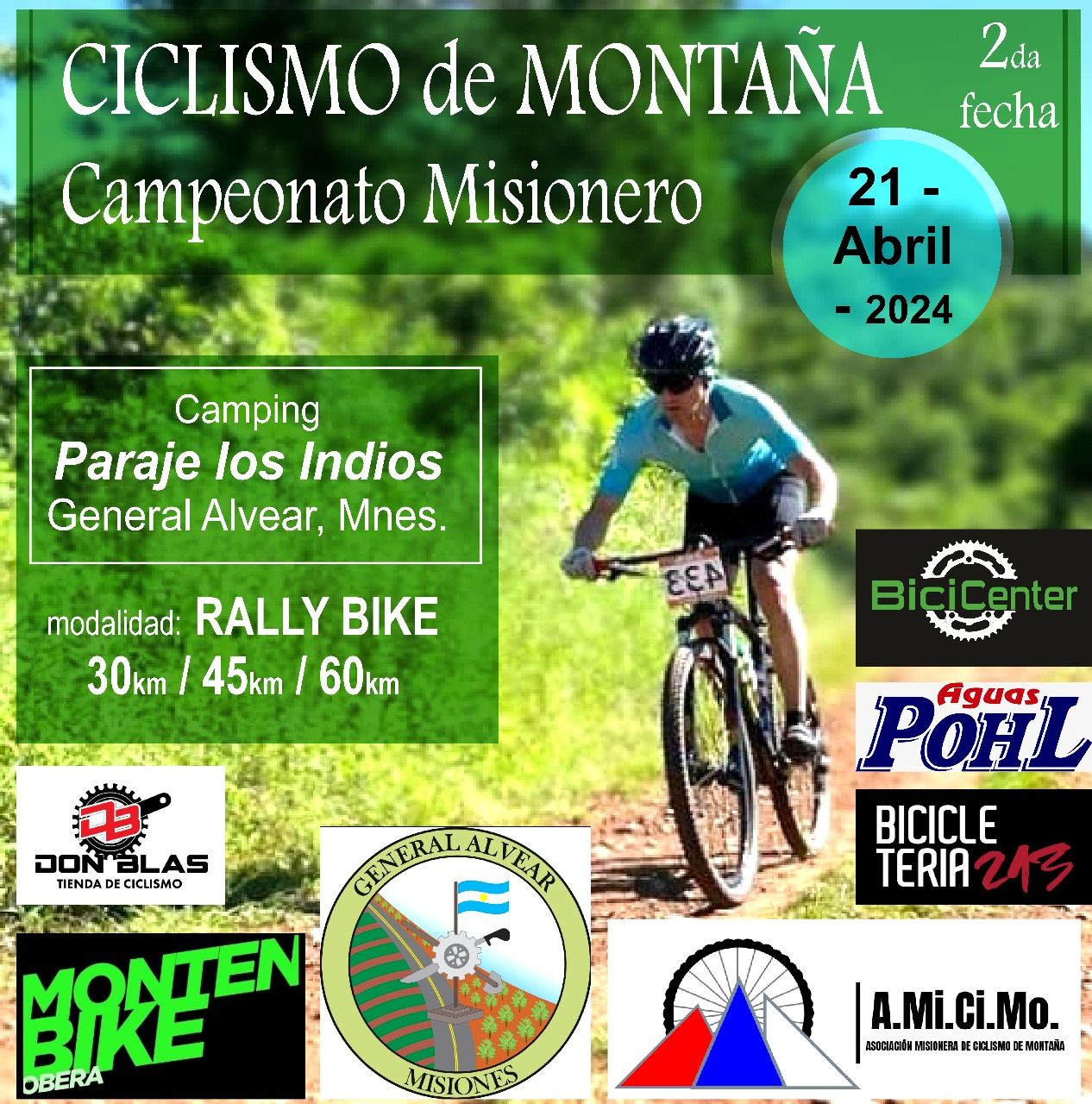 Flyer Segunda Fecha Campeonato Misionero 2024