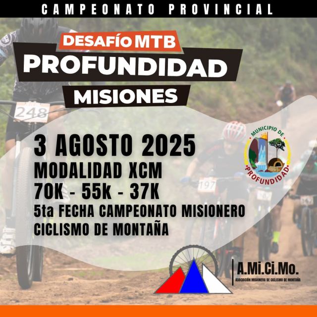 Flyer 5ta fecha del Campeonato Misionero 2025